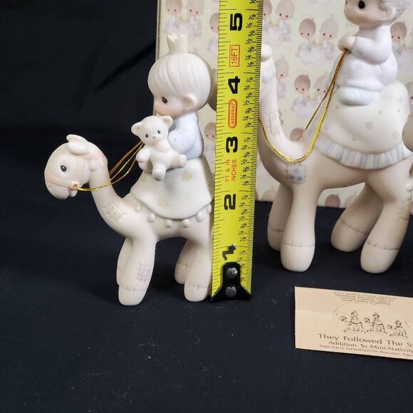 Precious Moments “They Followed the Star” Mini Nativity Addition (3 Camels, Porc - Picture 8 of 9